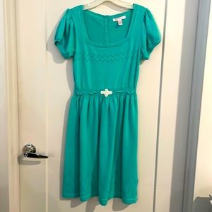 Betsey Johnson Cotton Babydoll Dress